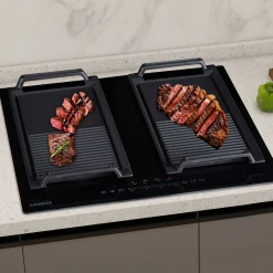 4 Zonen Induktionskochfeld mit 2 doppel Flexzonen