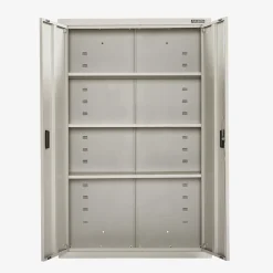 Aktenschrank_Garagenschrank 155 x 90 x 40 cm mit Rollen