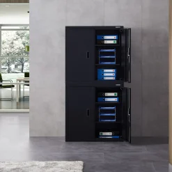 Aktenschrank mit 4 Einlegeböden 180 cm