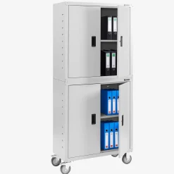 Aktenschrank mit Rollen 180 cm