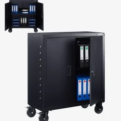 Aktenschrank mit Rollen 90cm