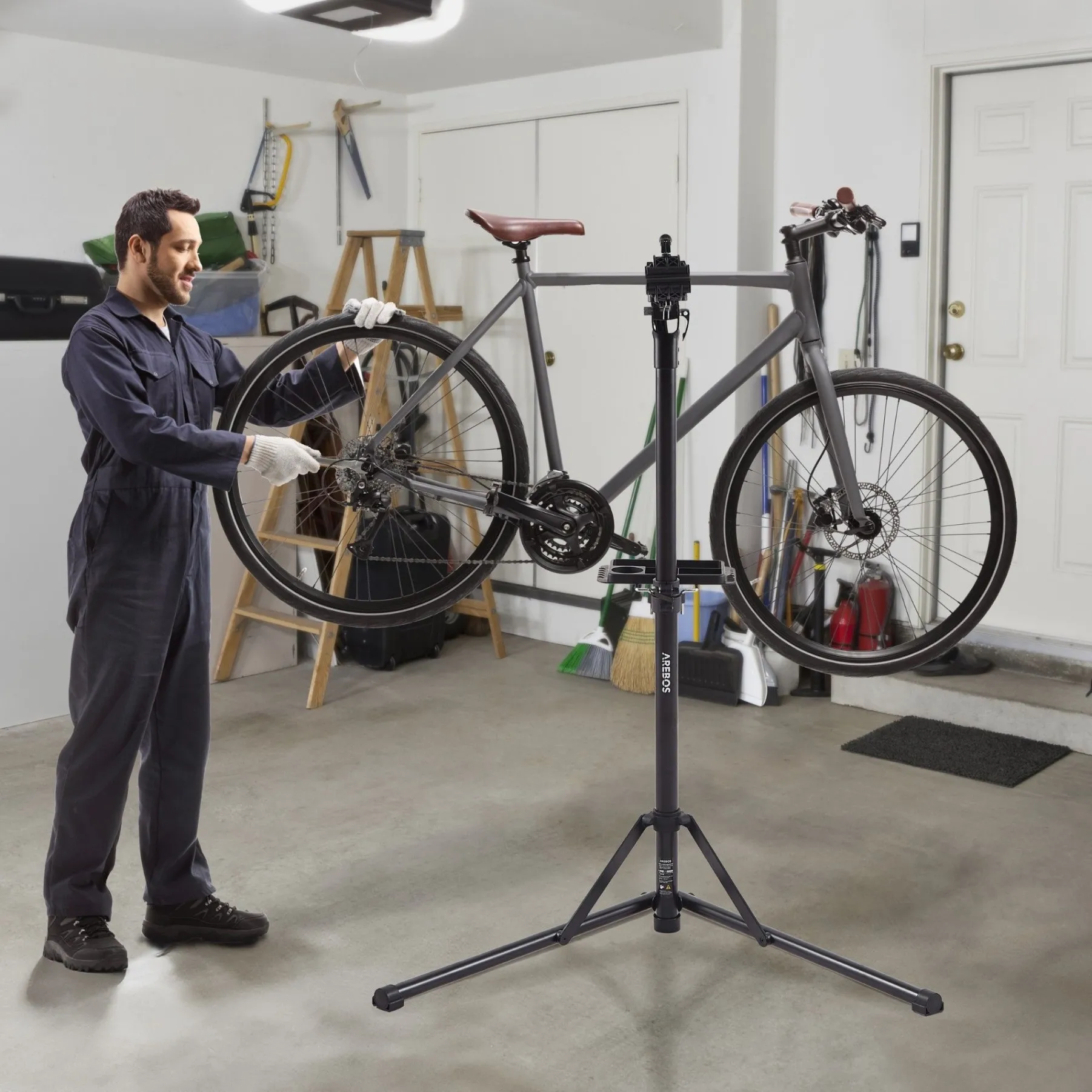 Alu Fahrradmontageständer