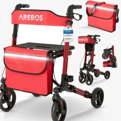 Alu Rollator - klappbar inkl. Einkaufstasche