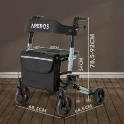 Alu Rollator - klappbar inkl. Einkaufstasche