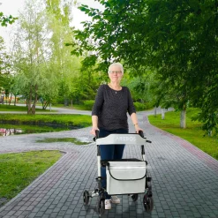 Alu Rollator - klappbar inkl. Einkaufstasche
