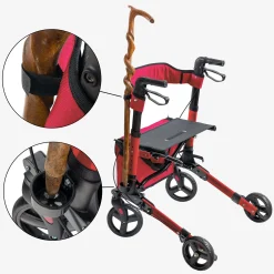 Alu Rollator - klappbar inkl. Einkaufstasche