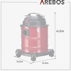 Aschesauger 20L 1200W inkl. HEPA Filter