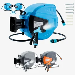 Automatischer Gartenschlauchaufroller 15m