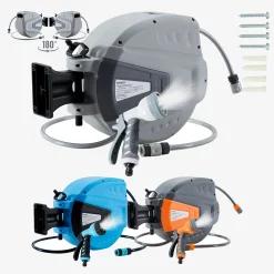 Automatischer Gartenschlauchaufroller 20m