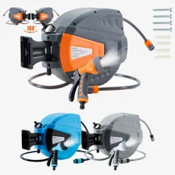 Automatischer Gartenschlauchaufroller 20m