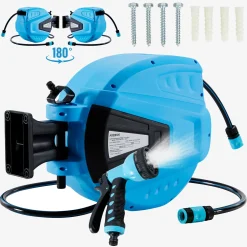 Automatischer Gartenschlauchaufroller 30 m