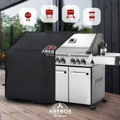 BBQ Grillhaube Abdeckung 147 x 61 x 122 cm