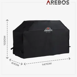 BBQ Grillhaube Abdeckung 147 x 61 x 122 cm