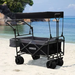 Bollerwagen mit Dach - Luxus