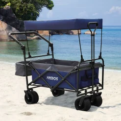 Bollerwagen mit Dach - Luxus