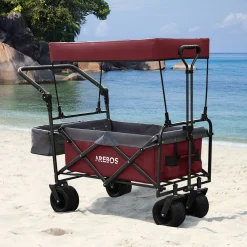 Bollerwagen mit Dach - Luxus