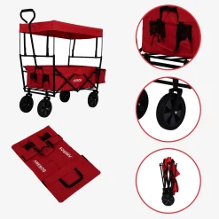 Bollerwagen mit Dach ECO