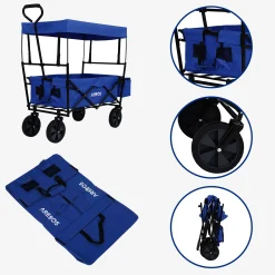 Bollerwagen mit Dach ECO