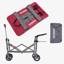 Bollerwagen mit Dach Premium