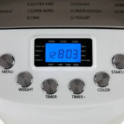 Brotbackautomat 1500g 15 Programme weiß
