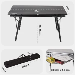 Campingtisch 120 cm