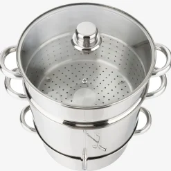 Dampfentsafter 15 L - Edelstahl