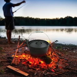 Dutch Oven Set 9 tlg. in Holzkiste