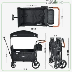 FableKids Bollerwagen LEO X2 Lite