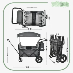 FableKids Bollerwagen LEO X4 Plus