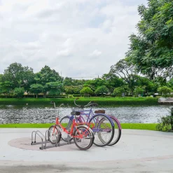 Fahrradständer für 4 Fahrräder