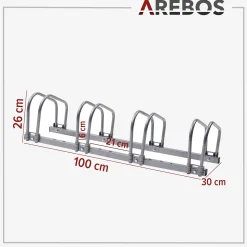 Fahrradständer für 4 Fahrräder