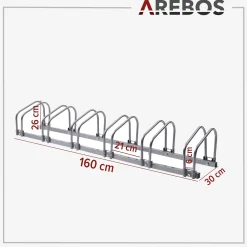 Fahrradständer für 6 Fahrräder