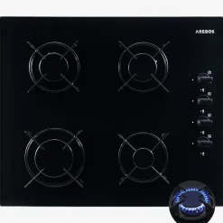 Gaskochfeld 60 cm 4 Brenner