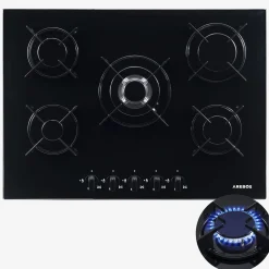 Gaskochfeld 70cm 5 Brenner