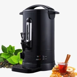 Glühweinkocher 8,8 L Schwarz