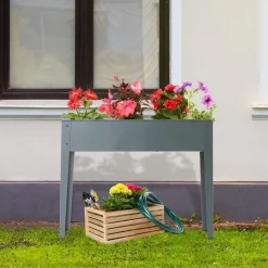 Hochbeet aus Metall - Anthrazit