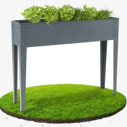 Hochbeet aus Metall - Anthrazit