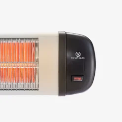 Infrarot Heizstrahler 2500W silber