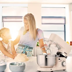 Küchenmaschine mit 2 Rührschüsseln