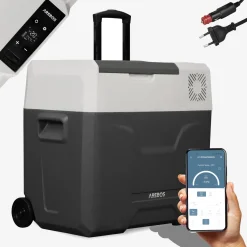 Kompressor Kühlbox mit Rollen 47 L