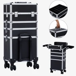 Kosmetikkoffer XL - 66l inkl. Rollen