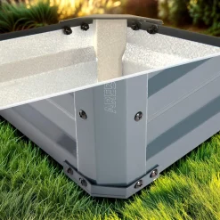 Metall Hochbeet 180 x 90 x 79 cm
