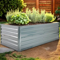 Metall Hochbeet 180 x 90 x 59 cm