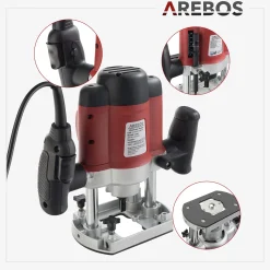 Oberfräse 1200W inkl. 12 Fräser
