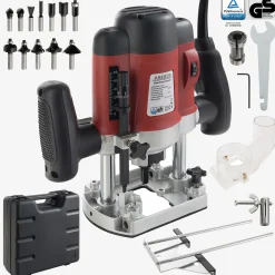 Oberfräse 1200W inkl. 12 Fräser