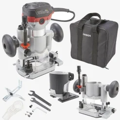 Oberfräse 710W inkl. Trimmer + Tauchbasis