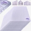 Polycabonat Hohlkammerstegplatten 14er-Set