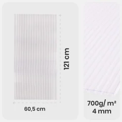 Polycabonat Hohlkammerstegplatten 14er-Set