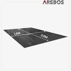 Pool Solarfolie 2,6 x 1,6 m rechteckig 120mic