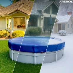 Poolabdeckung rund 460 cm (Für Ø 366-400cm Pools)